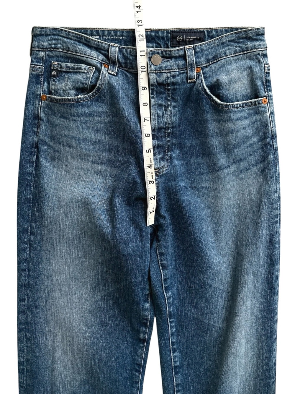 AG Alexxis Straight Jeans! Retail $225 - Picture 5 of 8